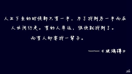 經典個性說說花